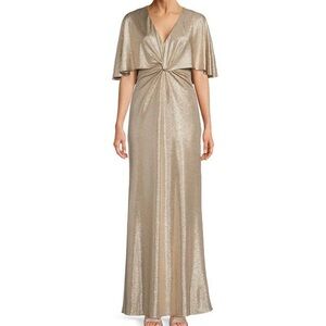 Lauren Ralph Lauren Gold Evening Gown